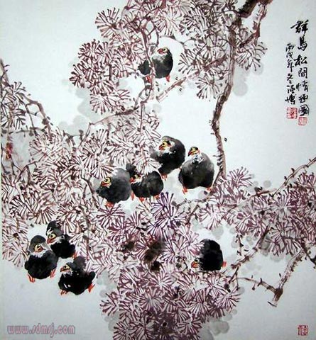 强博作品 山东美术家网 