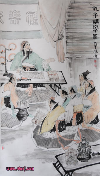 山东美术家网 谢洪冰作品