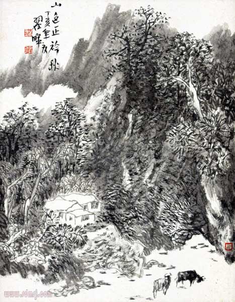 翟晖作品 山东美术家网 